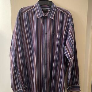 2XLT Reel Cotton Long Sleeve Button Down Shirt